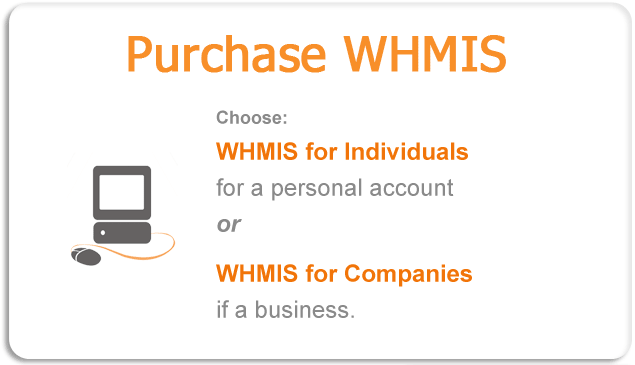 Purchase WHMIS